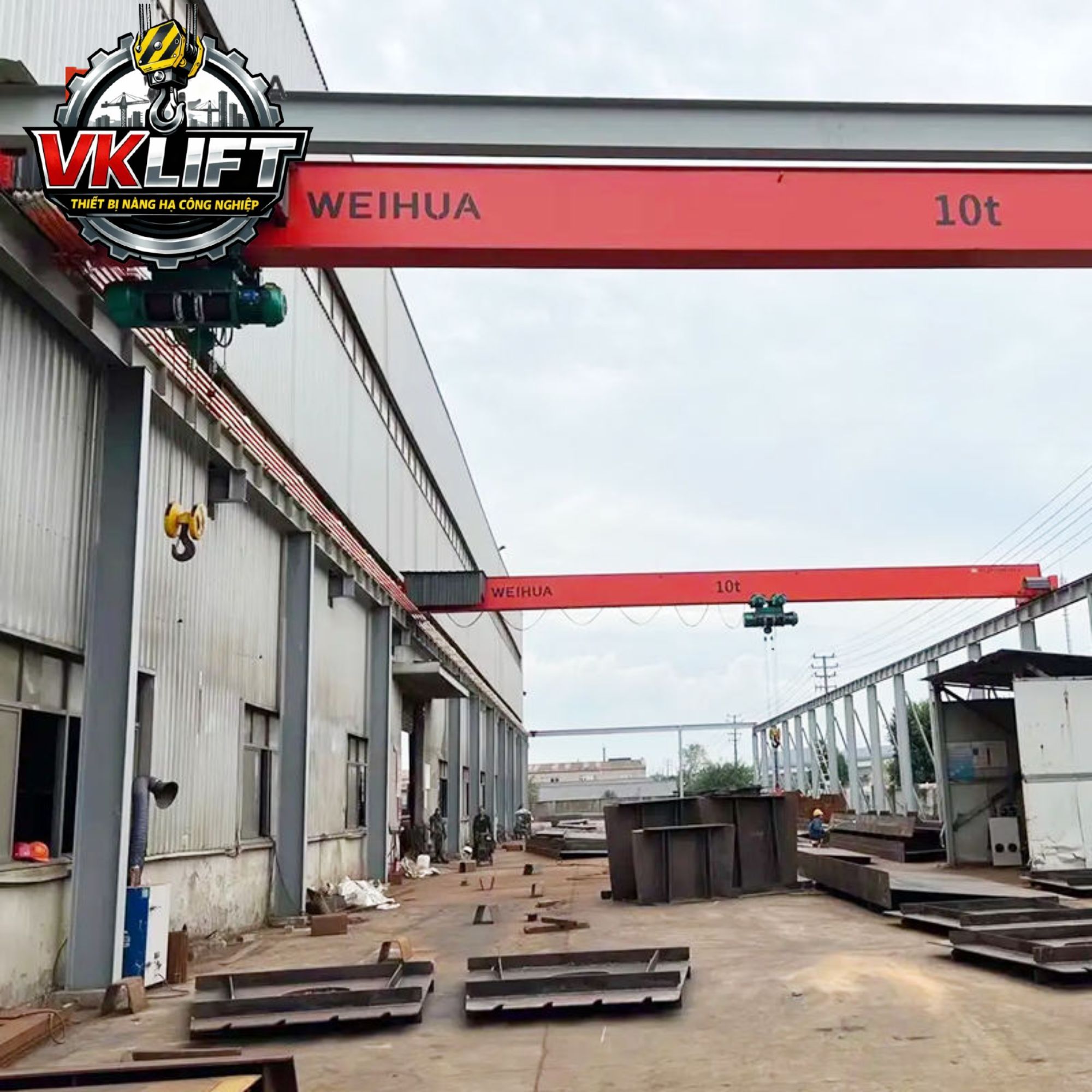 nâng hạ cho khu vực làm việc có nhiệt độ cao